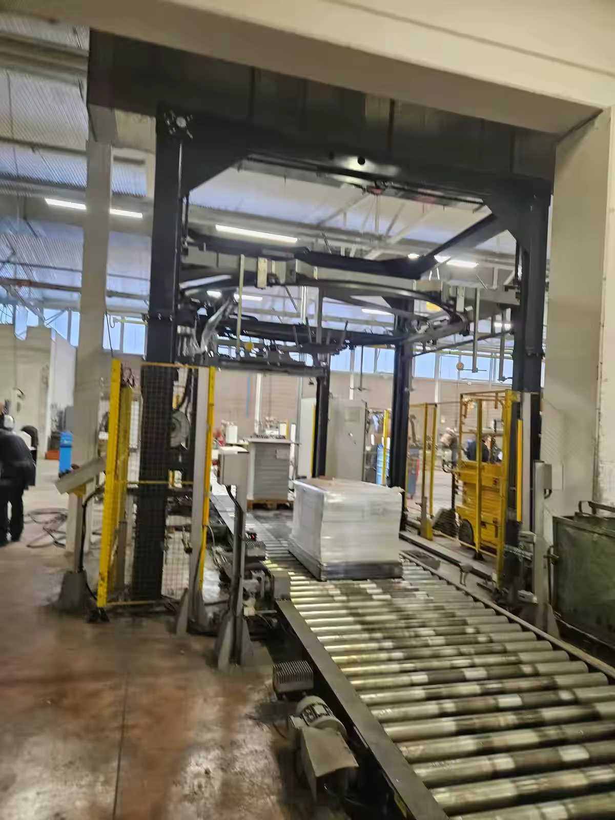 Automatic line relocation in northern Italy